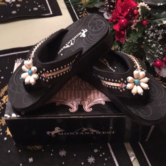 Montana West Flip Flops - Picture 3 of 4